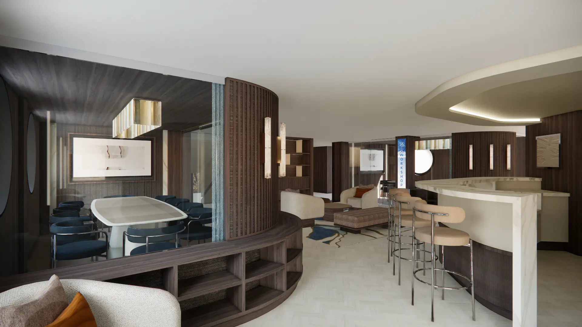 Library & Coffee Bar - View 2